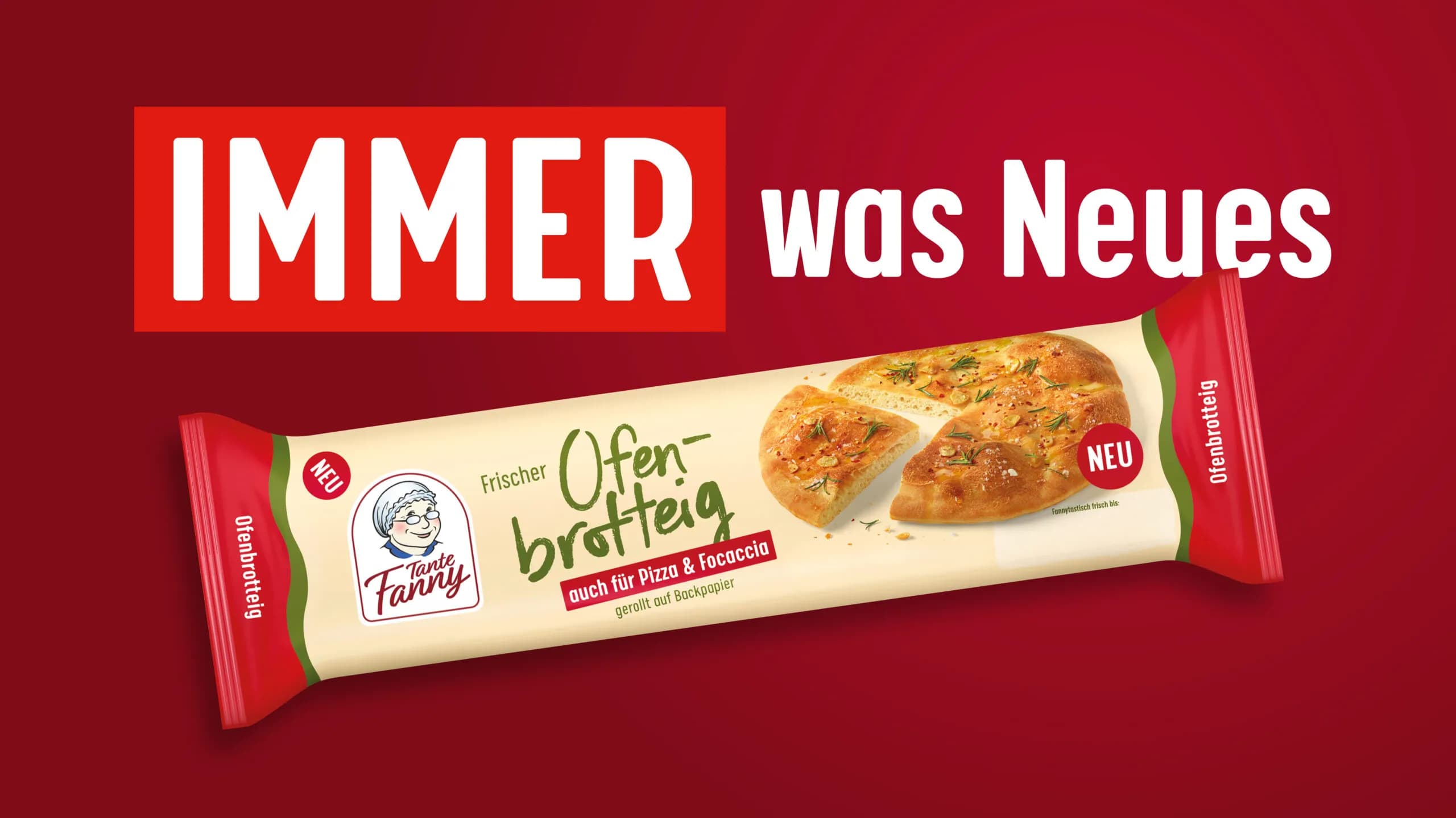 Frischer Ofen-Brotteig